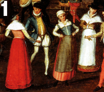 elizabethan era middle class clothing