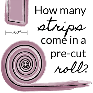 How many strips come in a roll?