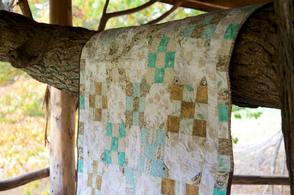 Bird’s Nest Quilt (detail)