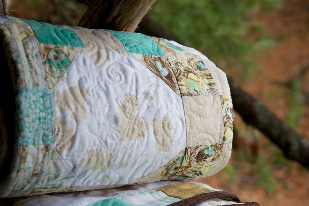 Bird’s Nest Quilt (detail)