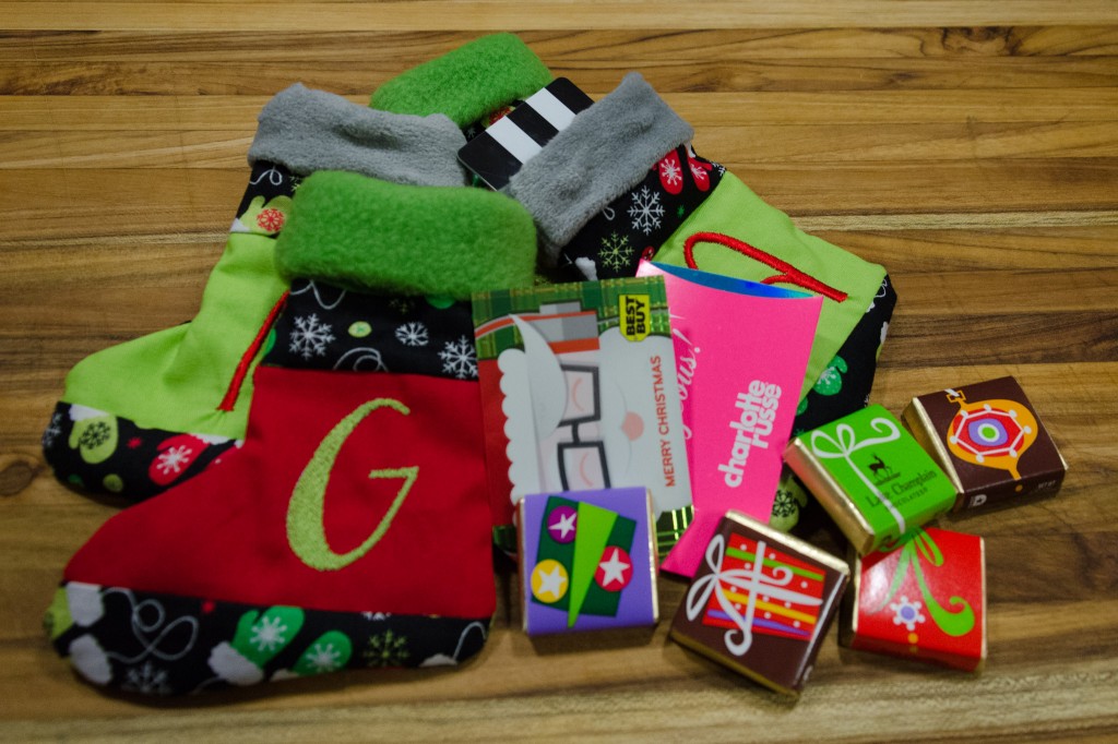 Gift Card Stockings