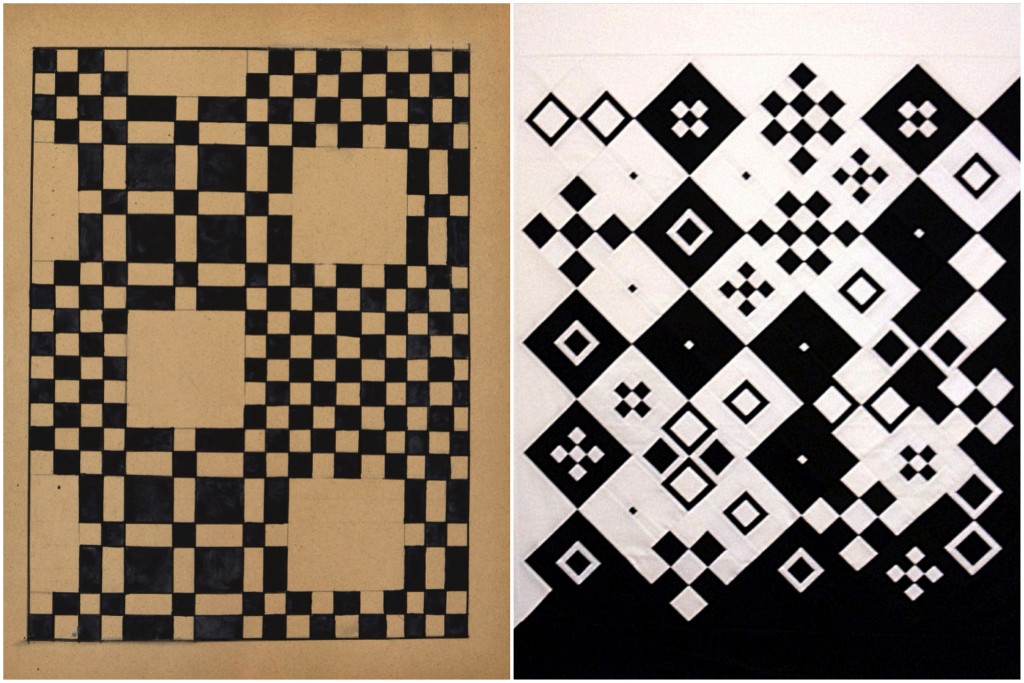 Quilt Pattern 67 / Contrast by Linda Miller