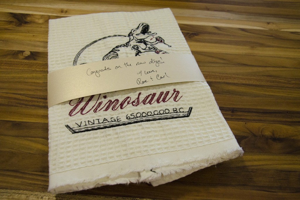 Winosaur towels