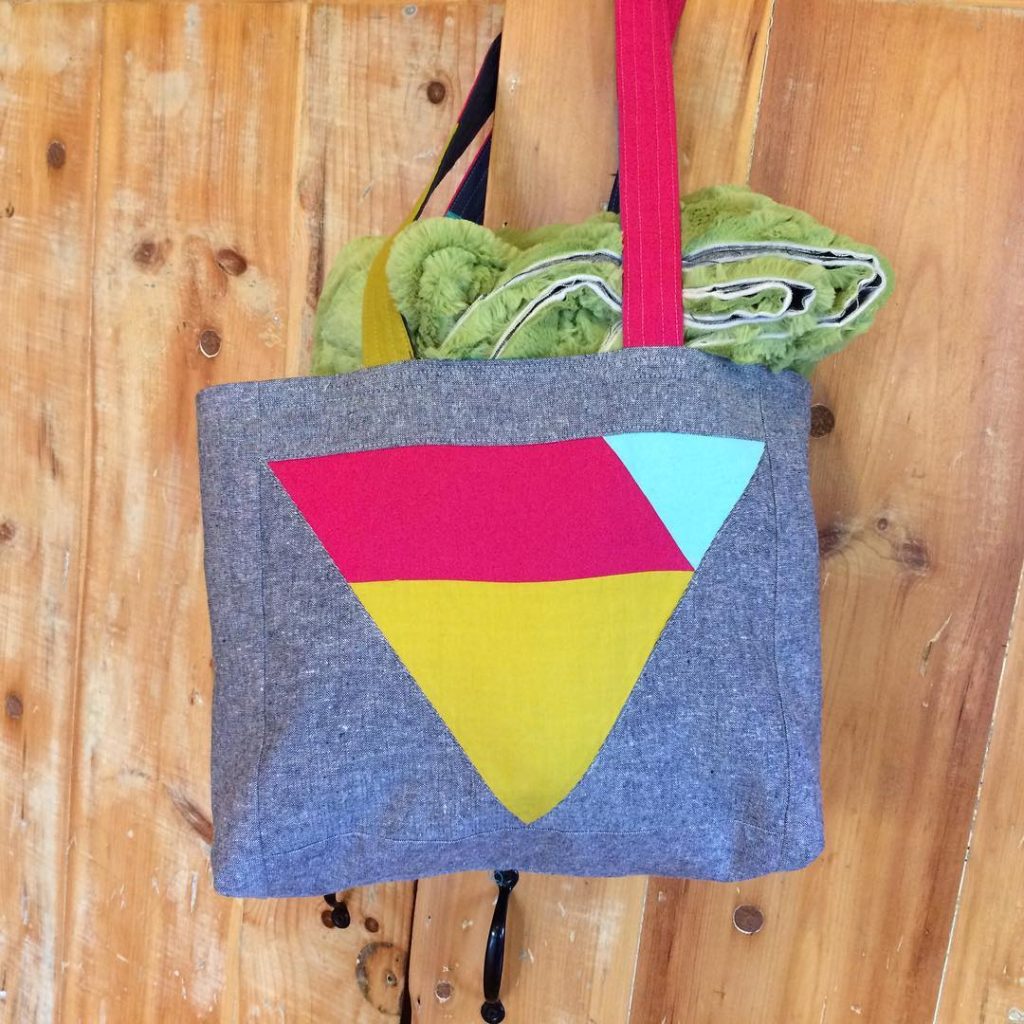Bag to match "Triangle Rainbows"